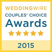 Wedding wire couples choice award 2 0 1 5
