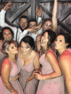 A group of people posing for a picture.